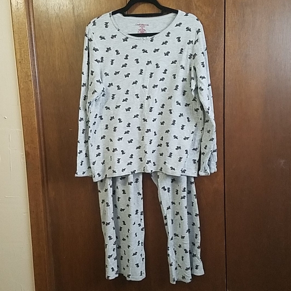 croft & barrow Other - Croft & Barrow Scottie Dog 2pc Pajamas XL